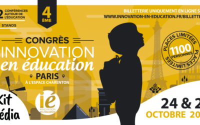 Retrouvez-nous au Congrès Innovation en Education (le 24/25 Octobre 2020)